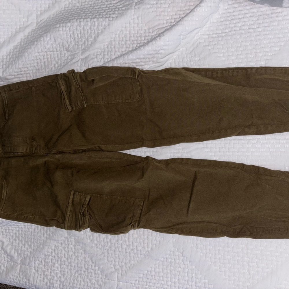 Olive Green Cargo Pants